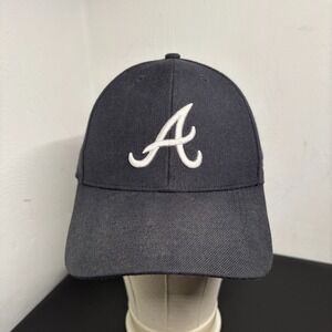 Atlanta Braves 47 Brand MLB Baseball Cap Adjustable Strapback Dad Hat Black